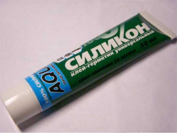 Клей-герметик Aqua Универсальный силиконовый клей Aqua